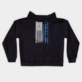 I Stand With Israel Flag Kids Hoodie